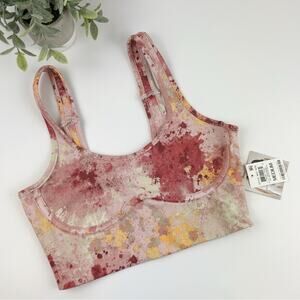 Jenni by Jennifer Moore Corset Bra Crop Top Sports Bra Size Medium